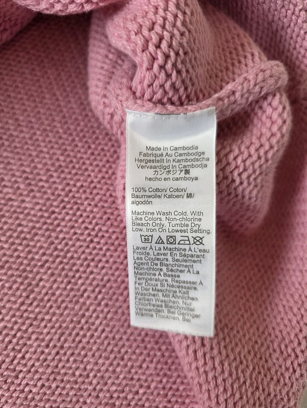 J Crew 1988 Oarsman Rollneck Sweater M Bubblegum Pink Preppy Heritage Old Money